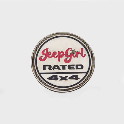 Jeep Girl Trail Rated Badge