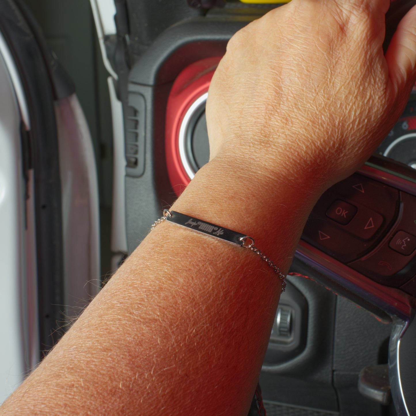 Jeep Life Stainless Steel Bracelet