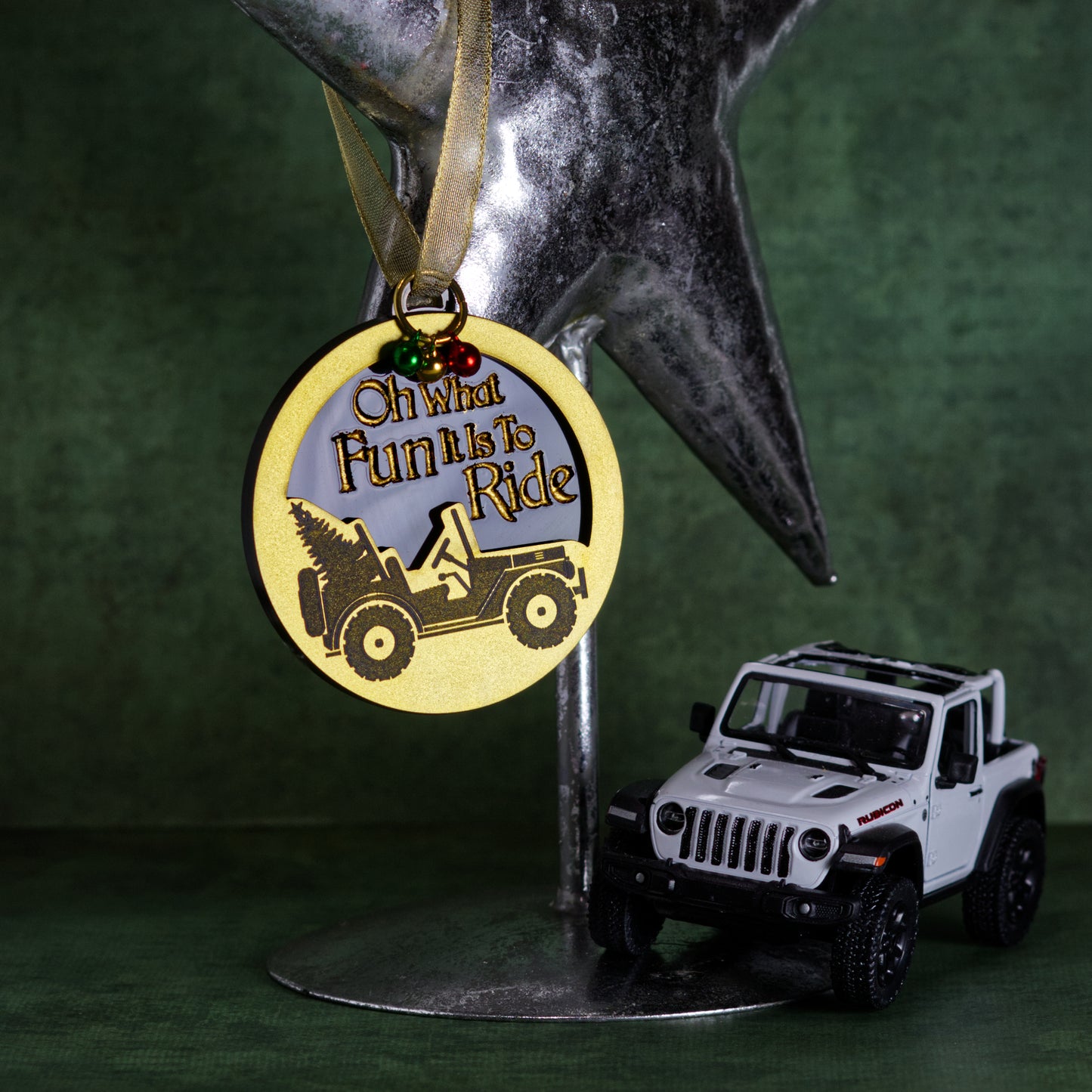 Oh What Fun It Is To Ride Acrylic Ornament